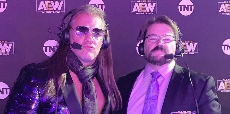 Chris Jericho on commentary