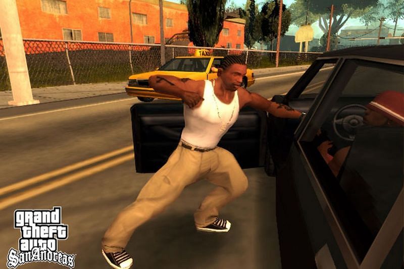 CJ all the way (Image via GTA San Andreas/Rockstar Games)