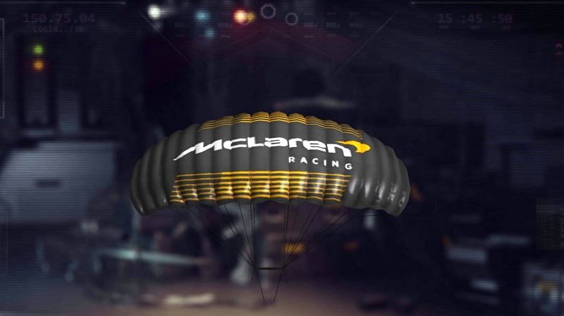 The McLaren Racing Parachute can be obtained by playing the Convoy Crunch mode (Image via Free Fire)