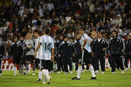 Argentina suffered a chastening defeat at home to Brazil