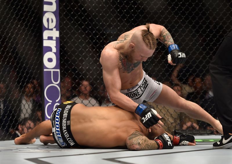 Conor McGregor&#039;s first fight with Dustin Poirier totally overshadowed UFC 178&#039;s main event