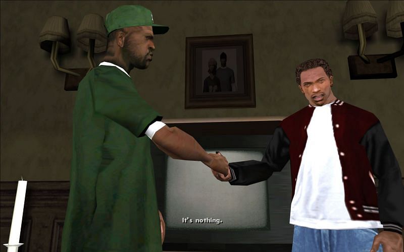 It should be stated that he&#039;s a lot nicer to CJ later on (Image via GTA Wiki)