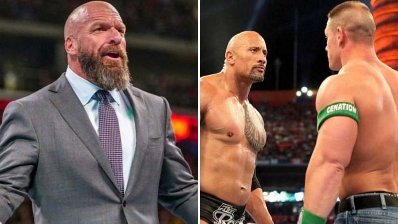 Triple H on if John Cena and The Rock will return to WWE