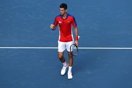 Novak Djokovic after beating Hugo Dellien