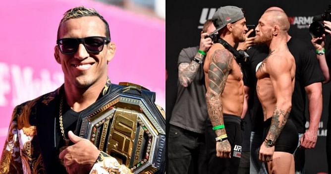 Charles Oliveira reveals when a potential fight against the winner of Conor McGregor vs Dustin Poirier at UFC 264 will be