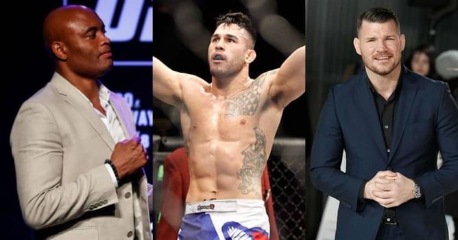 Brad Tavares joins the likes of Anderson Silva and Michael Bisping in all-time middleweight wins after UFC 264 win