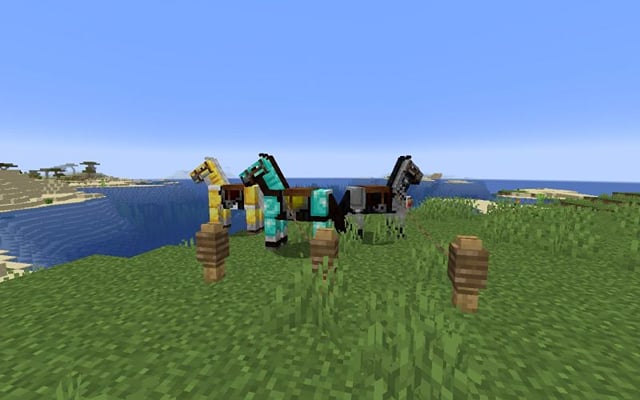 Minecraft Iron Guide Where to find horse armor in Minecraft