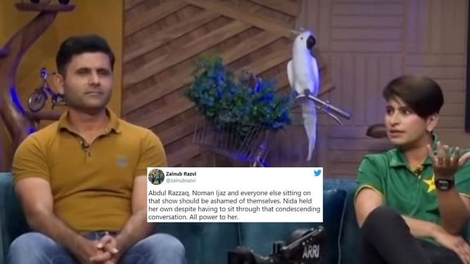 "The dirt from his mind is disgusting!"- Fans slam Abdul Razzaq for his sexist remarks on Nida Dar