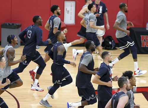 Team USA Basketball Training Session