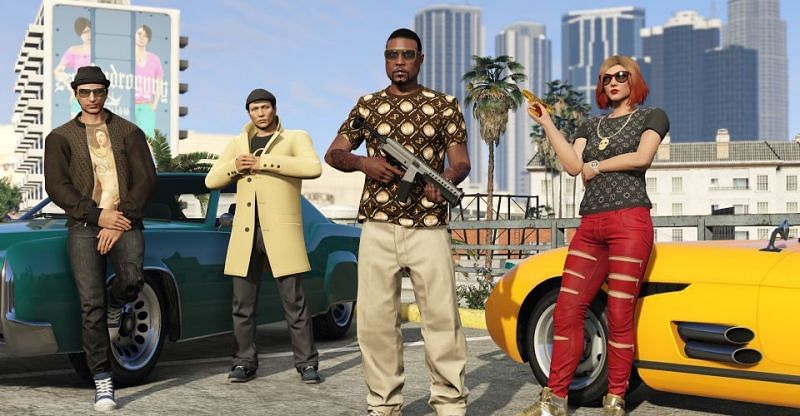 GTA Online with friends ( Source: screenrant.com )