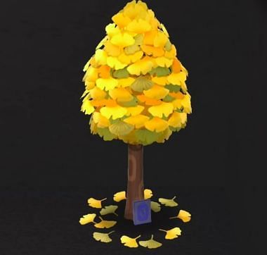 Yellow tree. Image via YouTube