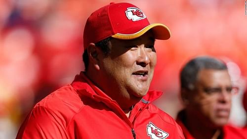 Former Kansas City Chiefs coach Eugene Chung