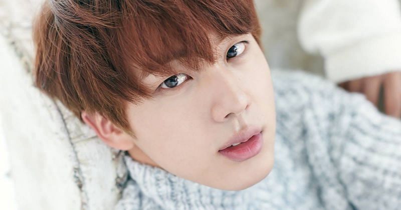 BTS&#039;0 Jin is soon to be an uncle, as announced by his brother (Image via Big Hit Entertainment)