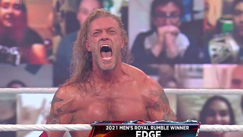 Edge won the Men&#039;s Royal Rumble in 2021