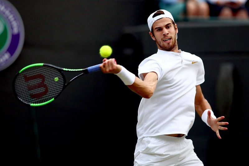 Karen Khachanov will look to make a return to the Wimbledon second week.