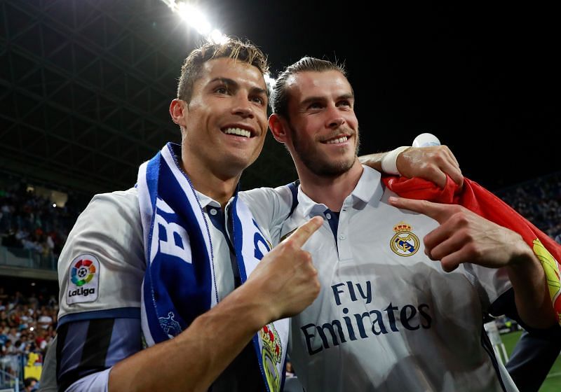 Gareth Bale (right) and Cristiano Ronaldo