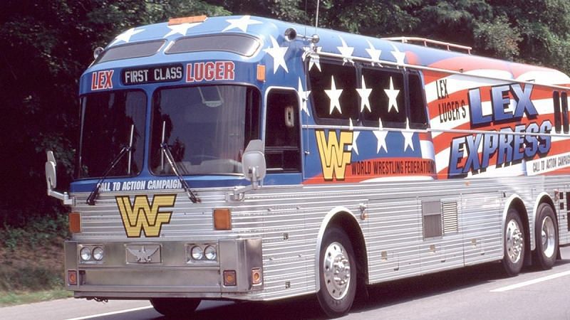"The Lex Express" tour bus