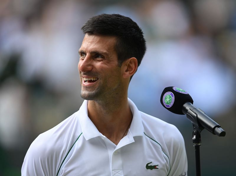 Novak Djokovic after beating Denis Kudla