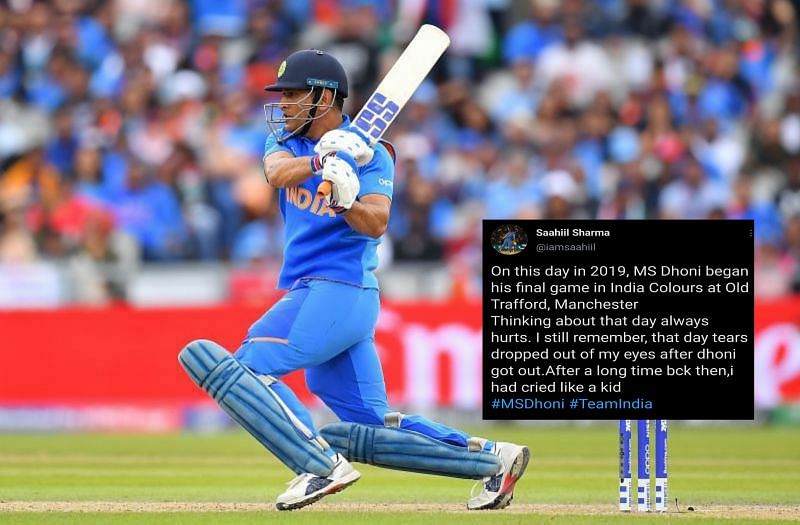 Fans react on the second anniversary of MS Dhoni&#039;s last game for India today in 2019