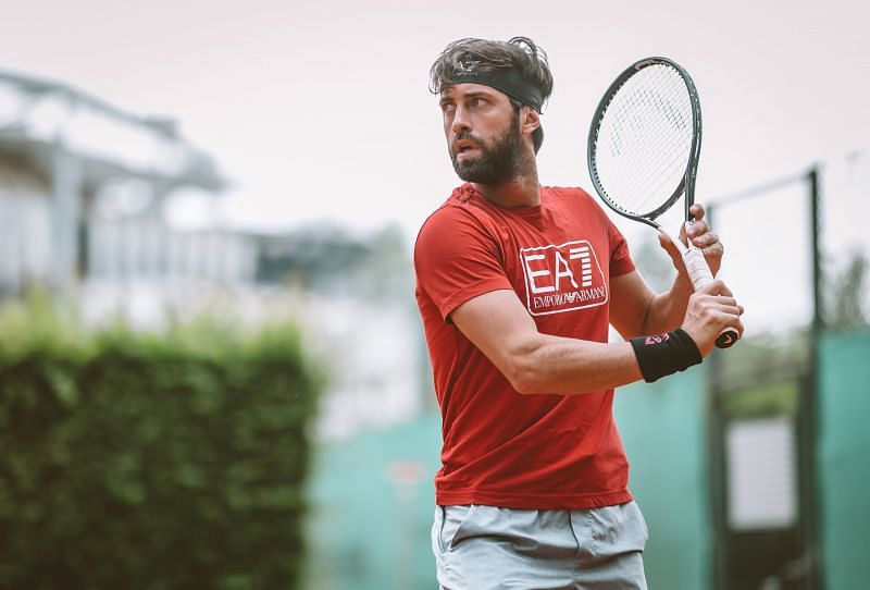 Nikoloz Basilashvili will have his task cut out against Alexander Zverev