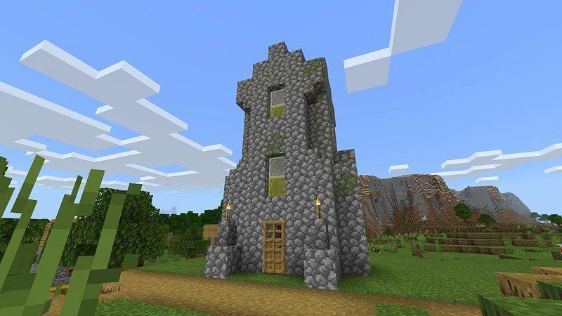 Minecraft cleric house. Image via Windows Central