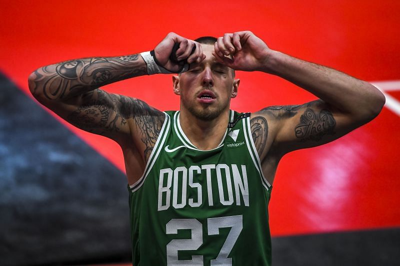 Theis with the Boston Celtics.