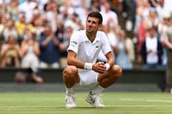 Watch: Little girl who was gifted a racket by Novak Djokovic at Wimbledon practices on court, coach describes the racket in detail