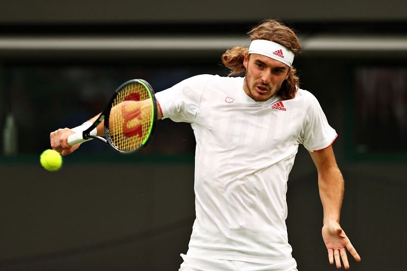 Stefanos Tsitsipas lost in the first round at Wimbledon