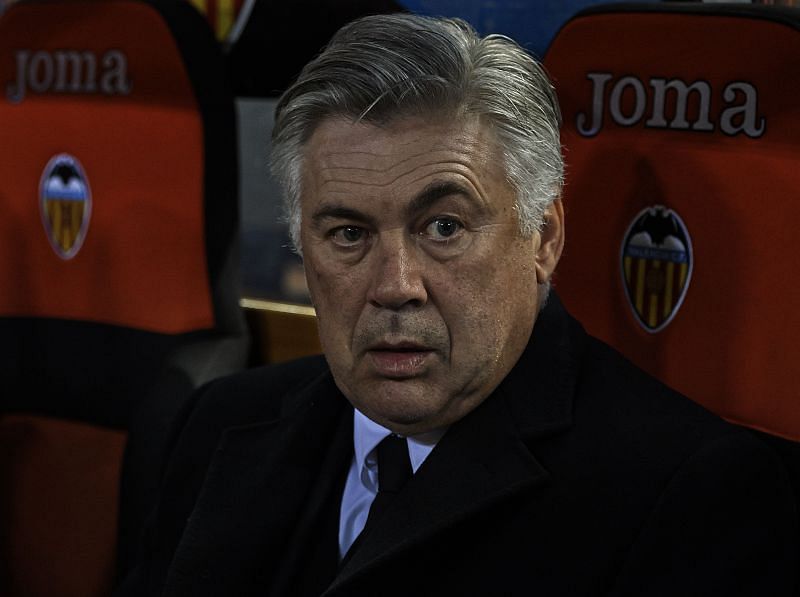 Real Madrid manager Carlo Ancelotti. (Photo by Manuel Queimadelos Alonso/Getty Images)