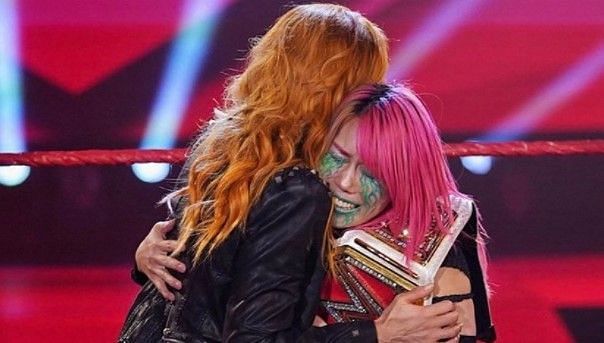 Becky Lynch relinquished the title to Asuka on RAW