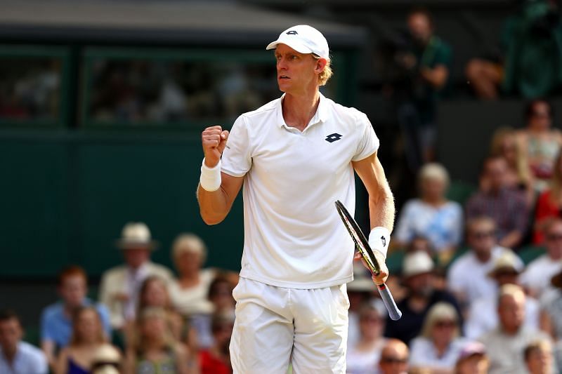Kevin Anderson has been rock-solid on serve all week.
