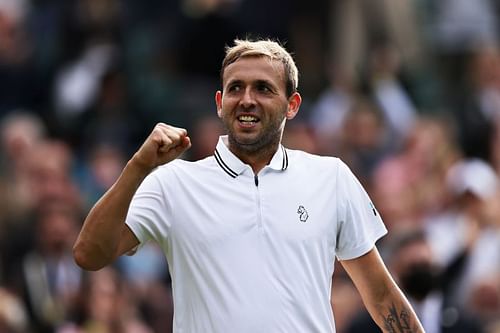 Dan Evans is through to the third round at Wimbledon 2021