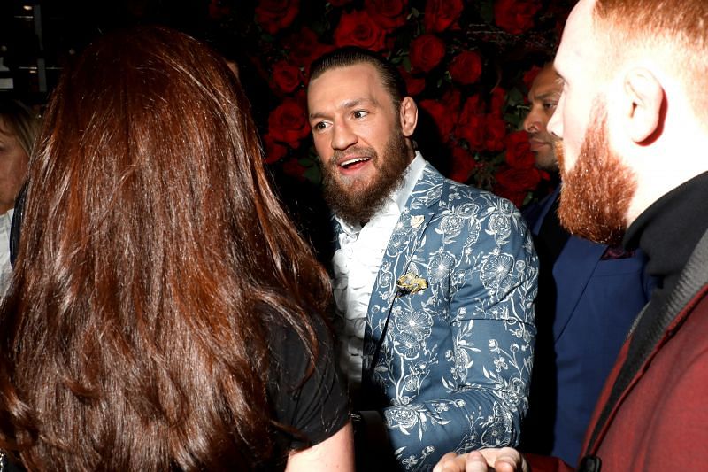 Conor McGregor in the Red Light Grammy Party