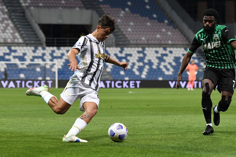 Dybala in action for Juventus