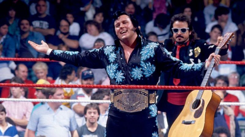 The Honky Tonk Man as Intercontinental Champion