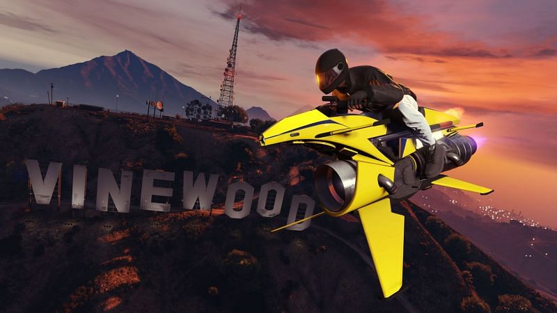 Most GTA Online players think of the Oppressor Mk II when they think of powercreep (Image via Rockstar Games)