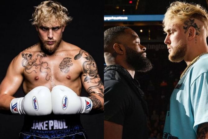 Watch: Jake Paul shows off big hands in sparring session ahead of Tyron Woodley fight