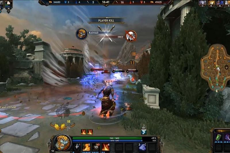 Smite is the first game to stick a third-person camera to a MOBA (image via Hi Rez Studios)