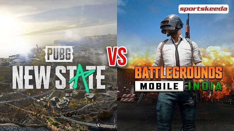 Gameplay differences between PUBG New State and Battlegrounds Mobile India (Image via Sportskeeda)
