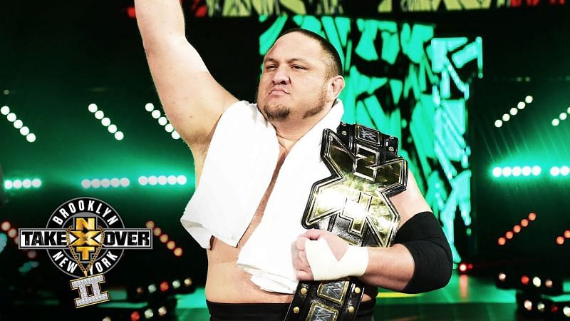 Samoa Joe made history by becoming the first ever WWE Superstar to become a 2-time NXT Champion in 2016