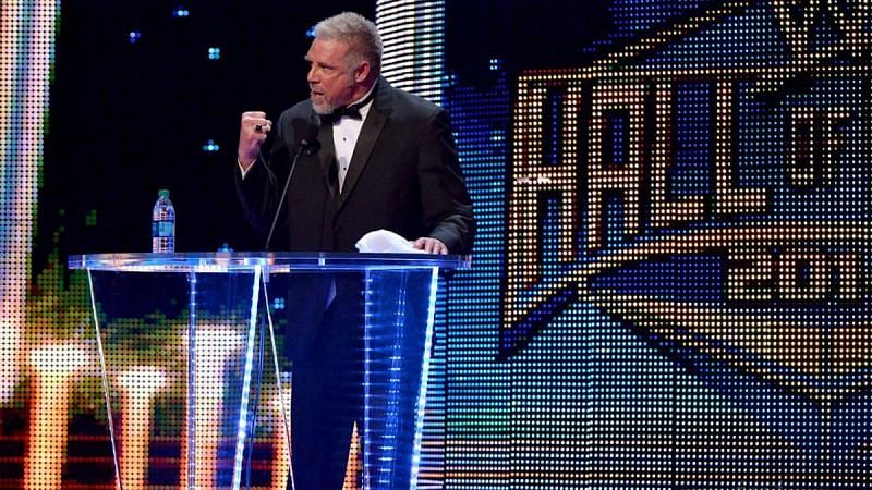 The Ultimate Warrior headlined the 2014 WWE Hall of Fame