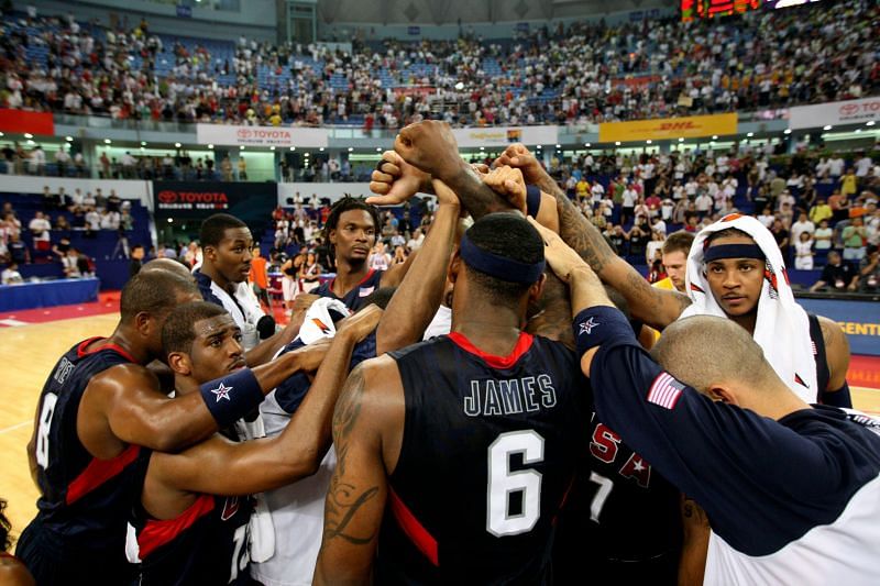 2008 USA men&#039;s basketball team.