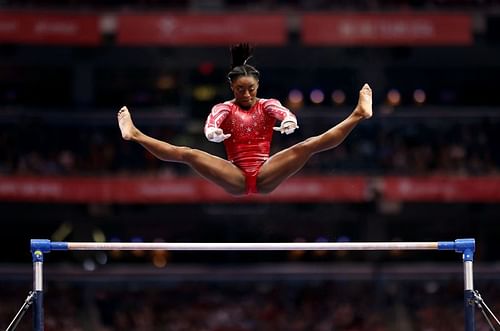 Is Simone Biles unstoppable or a human being just like others? (Photo by Jamie Squire/Getty Images)