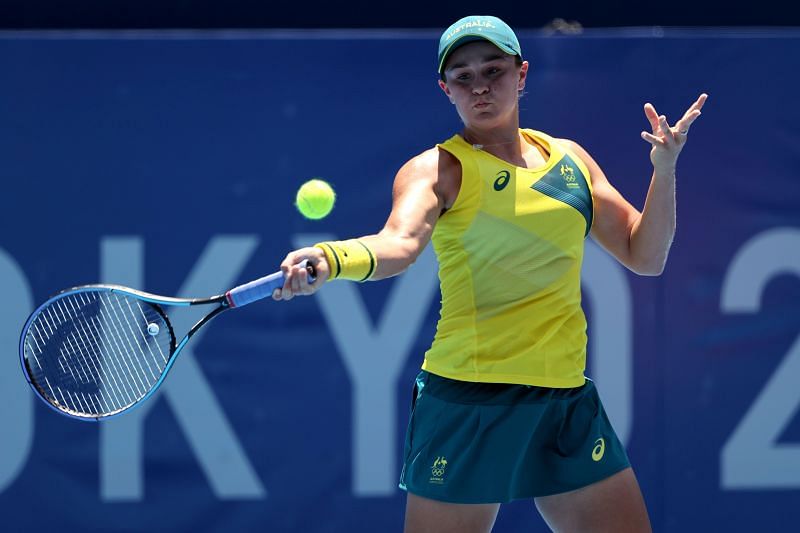 Ashleigh Barty at the Tokyo 2020 Olympic Games