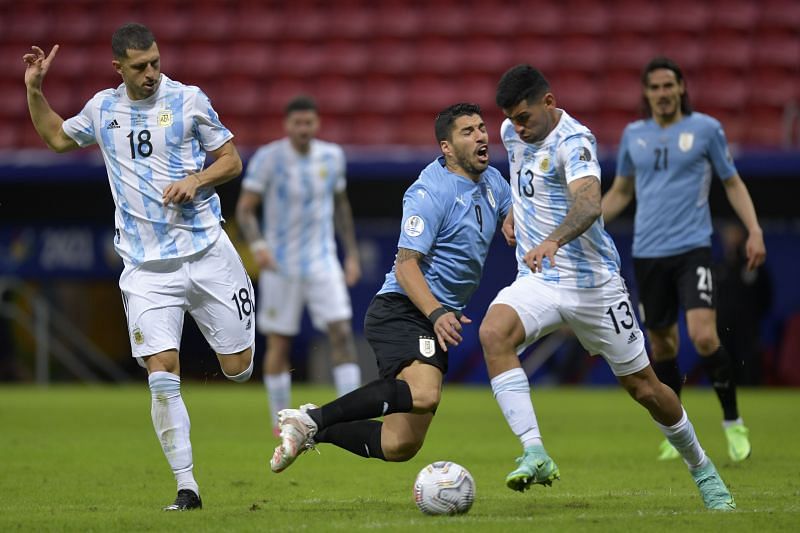 Cristian Romero linked up well with Otamendi to guard Argentina's goal