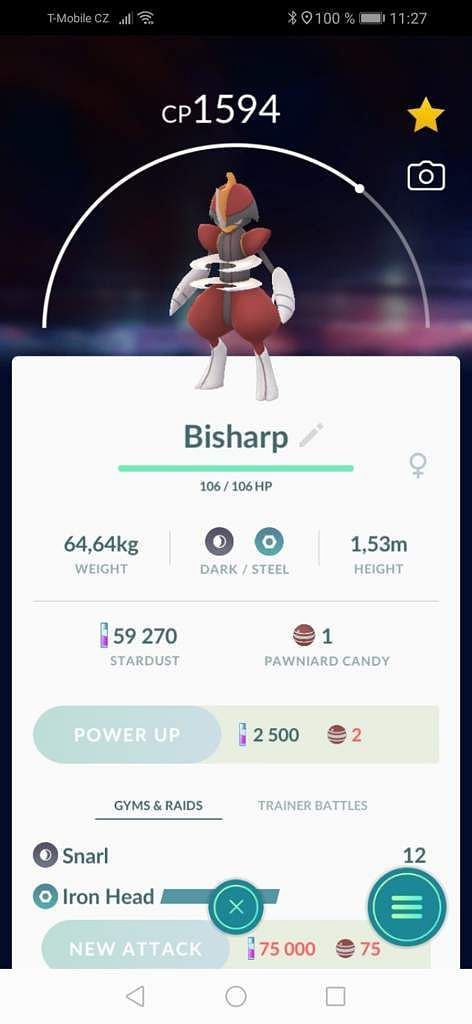 Bisharp Pokemon Go