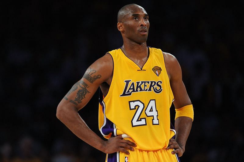 Kobe Bryant #24 of the LA Lakers.