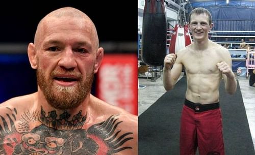 Conor McGregor (left); Artemij Sitenkov (right)