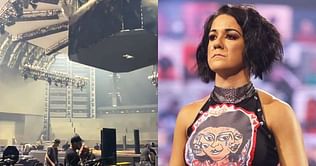"Goodbye" - Bayley sends big message amidst injury with footage of WWE Thunderdome being taken down