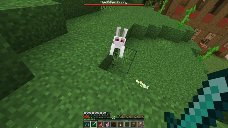 Killer bunnies are not in vanilla Minecraft now (Image via Minecraft Resource Packs)
